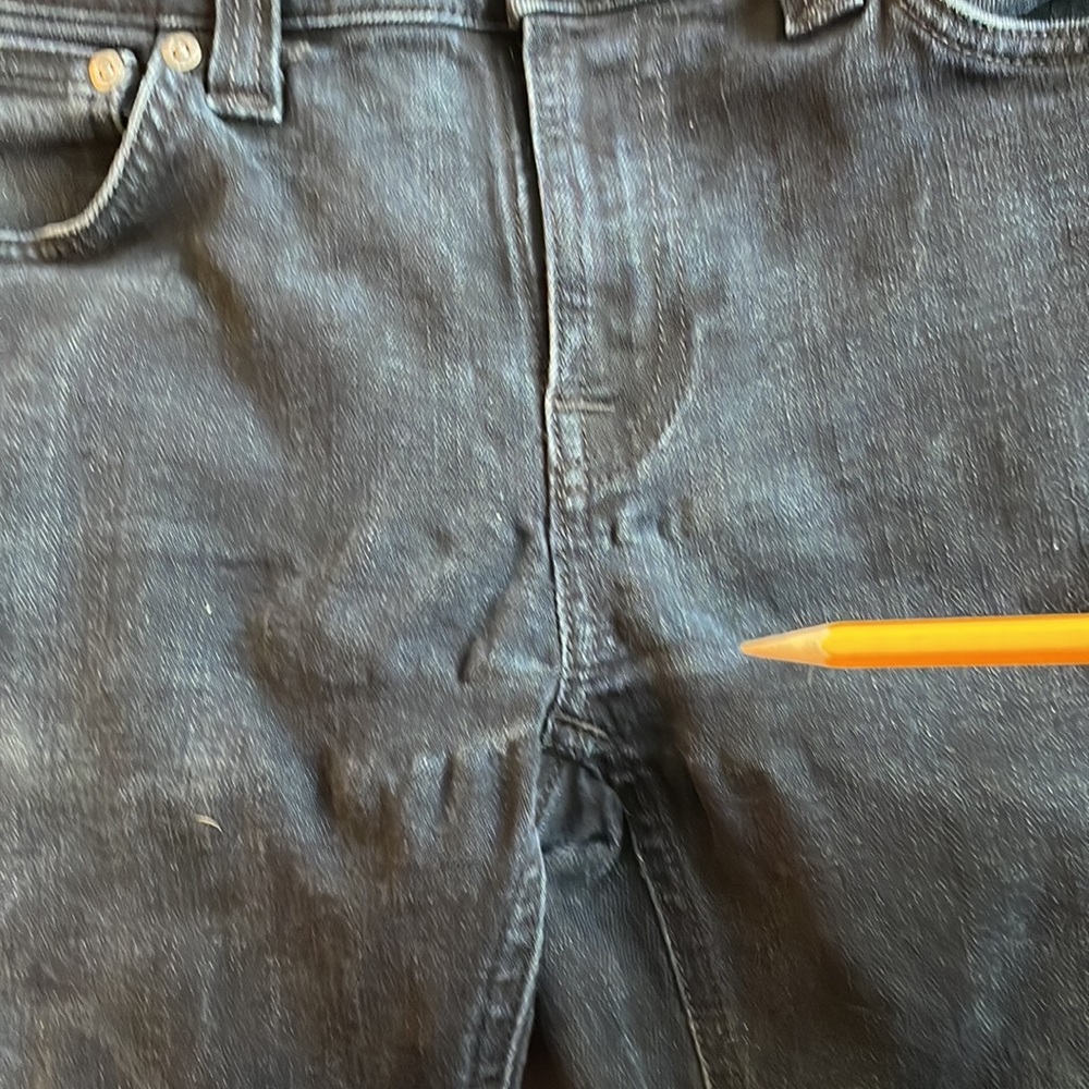 Nudie Jeans Men’s jeans 31 Skinny Lin Black Organic Cotton - Picture 5 of 10